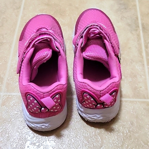 Minne Mouse rubber shoes pink and slip on shoe bundle size 11 - Picture 4 of 7